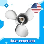 9.9" 11" Stainless Boat Propeller For Tohatsu Mfs/nsf 25/30HP 10 Spline 9.9X11. Fixed Price $159.85.