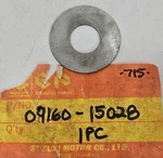 Nos Genuine Suzuki Motorcycle Factory Rear Wheel Thrust Washer Oem 08211-15341. Fixed Price $5.20.