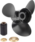Mibarco 13 1/4X17 Upgrade Aluminum Propeller Fit Brp,johnson,evinrude,omc Stern. Fixed Price $151.10.