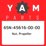 65N-45616-00-00 Yamaha Nut, Propeller 65N456160000, New Genuine Oem Part. Fixed Price $69.96.