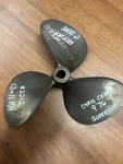 13 X 11 Chris Craft Propeller 3212RH Supercup, Ni-bral 9 '76 1" Bore. Fixed Price $300.00.