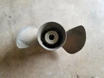 Blade 11 1/2" X 24P Bronze Quicksilver Prop, 48-46156, Spline Hub, # 1704. Fixed Price $111.00.