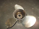 Mercury 150HP Stroke Outboard Vengeance Stainless Propeller (48-16316) 19P. Fixed Price $125.00.