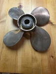 Antique Michigan 464 Brass Power Propeller For Johnson Outboard. Fixed Price $45.00.