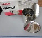 *new Oem* 0720 Yamaha Rh 3 Blade Stainless Steel 14 X 25 Propeller 66K-45972-B0. Fixed Price $530.00.