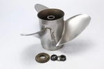 993002 Michigan Wheel Rapture Xhs 14-1/4 15 Stainless 90-300 Hp Hubless. Fixed Price $171.00.