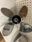 Omc/evinrude/johnson Renegade Stainless Steel 4 Blade Boat Propeller 176198. Fixed Price $450.00.