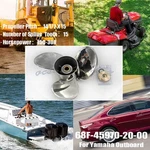 New Propeller For Yamaha 150-300HP Outboard F150 F250 Stainless Steel 14-1/2 X15. Fixed Price $375.00.