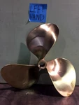 Propeller , 18" X 19 Bronze 1/4"BORE L/h & Rh Set. Fixed Price $1200.00.