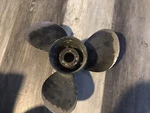 14.5 X Boat Propeller. Quicksilver 2012P17. Missing Hub The Middle. Fixed Price $55.00.