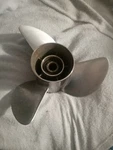 Power Teck 13 Stainless Steel Prop SCD3R19PYM90 Fits Mercury Or Yamaha. Fixed Price $500.00.