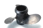 Johnson Evinrude 1975-05 Rh 9-1/4 X 8 Propeller 9.9 15 Hp 6 Mth Hub Wty. Fixed Price $63.00.