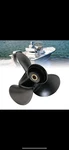 Polastorm Outboard Aluminum 9 7/8 X 11 1/4 Propeller. Fixed Price $25.00.