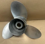 Used Michigan Apollo Mercury 14 3/8 X 15 Stainless Outboard Propeller # 993042. Fixed Price $199.99.
