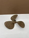 Grand Rapids Vtg Brass Boat Propeller 3 Blade 1" Shaft 17 Lh 14. Fixed Price $134.99.