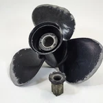 Mercury Black Max Aluminum Propeller 48-77338 A45 Rh 14X11 Boat Motor. Fixed Price $29.74.