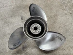15" X 16P Omc Evinrude Johnson Ss Prop, 389925, Spline 4.75" Gearcase, P10539. Fixed Price $173.00.