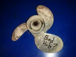 683-45945-00-EL Propeller 3X9-1/4"X9" Yamaha Mariner 9.9HP 15HP?. Fixed Price $33.00.