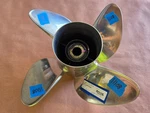 4 Blade 15 3/8" 22P Yamaha Ss Propeller, X22, 22X, F350 V8 17 Spline, P11108. Fixed Price $799.00.