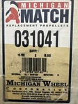Michigan Wheel Reconditioned 031041 13.75X15 Rh 3BL Propeller... Fixed Price $99.99.