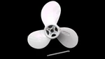 Aluminium Alloy Propeller 6F8-45942-01-EL For Yamaha Outboard 2HP 2.5HP 7 1/4X5". Fixed Price $22.43.