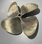 Oj Propeller Wakepro 945 15 X 13 Keyway 1.125 Shaft Lh. Fixed Price $650.00.