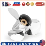 13 Tooth 11X15 Pitch Stainless Steel Boat Propeller For Mercury Engines 30-70HP. Fixed Price $179.00.