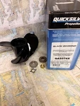 Quicksilver #QA2076X Black Diamond Propeller 10-1/2 13 Rh.. Fixed Price $165.00.
