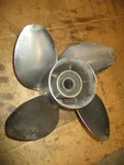 Suzuki DF90 -140 Outboard 13.5 X 19P Blade Counter Powertech Propeller. Fixed Price $230.00.