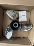 New Yamaha Lightning Prop MAR-14517-LR-E0 14.5X17 Rh Stainless Steel 3-BLADE. Fixed Price $600.00.
