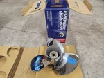 New 3/4" X 13P Evinrude Johnson Brp Ss Propeller, 763957, Spline, P9855. Fixed Price $368.00.