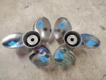 New Pair Of 3/4" X 15P Evinrude Johnson Brp Rebel Ss Propellers, P5769 P5770. Fixed Price $778.00.