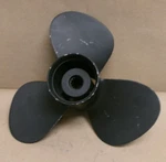 Used Oem Johnson / Evinrude 12.9 X Aluminum Outboard Propeller # 744295. Fixed Price $59.99.