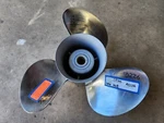 1/4" X 17P Michigan Wheel Ss Propeller, 013015, New Omc Evinrude Hub, P10226. Fixed Price $230.00.