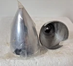 Aluminum Nitro Prop Spinner Cone - 2.5" Wide. Fixed Price $39.00.
