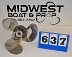 Michigan Wheel SSV-212 14.5 X Rh Stainless Prop Aquamatic Long Hub (K134). Fixed Price $249.00.