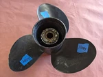 Aluminum 14" X 9P Solas Propeller, Mercury Yamaha 4.25" Gearcase, P11089. Fixed Price $59.00.