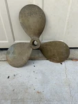 Vintage Mcclean Bronze 3 Blade Boat Propeller. Fixed Price $195.00.