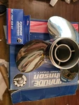 Johnson/evinrude/omc New Oe Propeller S.s. Tbx 15X15 0763963 Lh. Fixed Price $329.99.