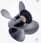 Mercury 90-115-135-150-175-200-225-250-300 Propeller 14.25 X19 Solas Alum 4BLADE. Fixed Price $200.00.
