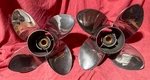 Yamaha Saltwater XL4 Sds 16 1/8 15 Stainless Prop For Set F350 (20-25AB. Fixed Price $1099.00.