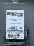 New Mercury Enertia Eco Propeller 48-8M0151252 18 Pitch Lh. Fixed Price $966.67.