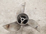 Counter 14 1/2" X 23P Mercury Cleaver Ss Propeller, 48-74601-23, P4233. Fixed Price $200.00.