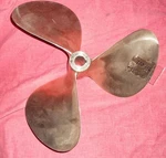 Federal 3/8 X 19 Nibral Inboard Propeller Right Hand 1/8" Bore (150-16). Fixed Price $449.00.
