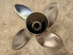 Blade 14" X Mercury Offshore Series Ss Propeller, 48-825900A45 19P, P10881. Fixed Price $229.00.
