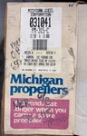 SH3 Michigan Wheel 031041 Aluminum Propeller 13 3/4 15 3RH QA2034X New. Fixed Price $140.00.