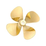 Rc Boat Propeller, Blades Propellers 4MM Hole Dia 60MM Od Ccw Gold. Fixed Price $27.23.