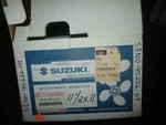 New Suzuki Outboard Aluminum Propeller 11 1/2 By (58100-95222-019). Fixed Price $75.00.