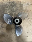 Michigan Wheel Ballistic Boat Propeller 345062 Lh 14 3/4 X 17P. Fixed Price $200.00.