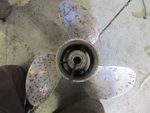 Michigan Blade Stainless Steel Propeller SSM358 15.25X21 Johnson Omc. Fixed Price $102.00.